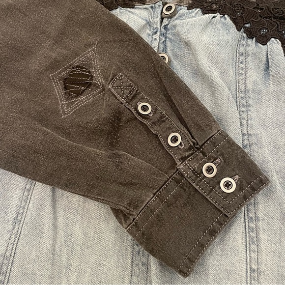 Free People We the Free Sz XS Denim - Picture 11 of 16